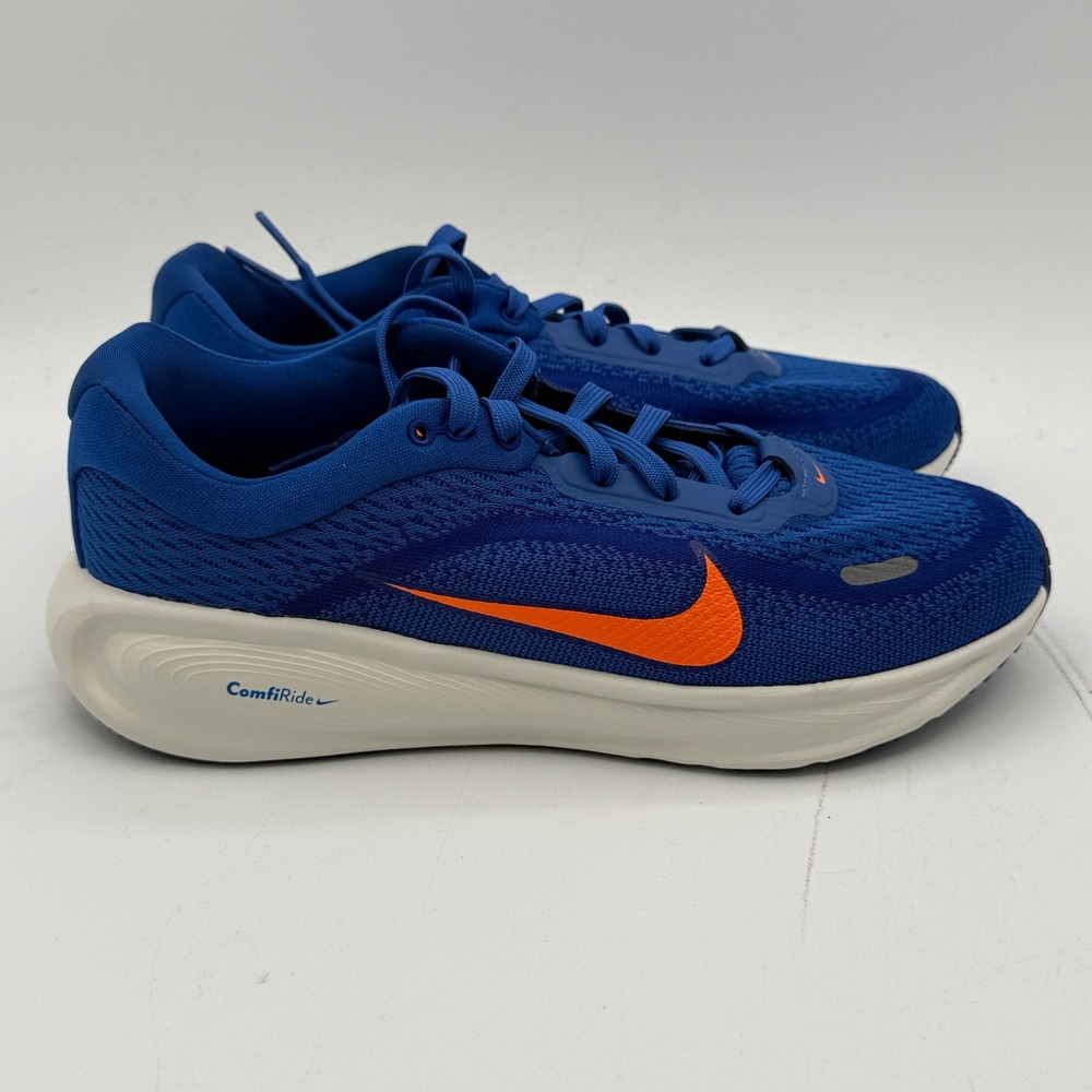 Nike Stellar Ride Shoes Kids Size 4Y Game Royal Total Orange Running HQ3266-400